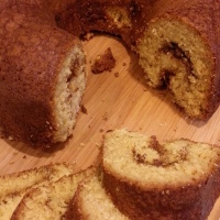 Cinnamon-Walnut Bundt Cake